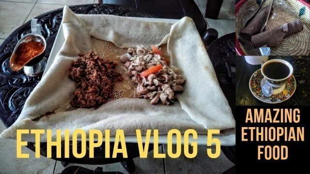 'Indian trying out Ethiopian food in Addis Ababa | Ethiopia Vlog 5'