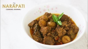 'Spicy Beef Rendang with Baby Potatoes | Indonesian Food | Recipe #6'