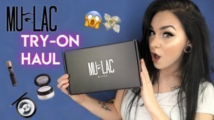 'TRY ON HAUL: MULAC COSMETICS