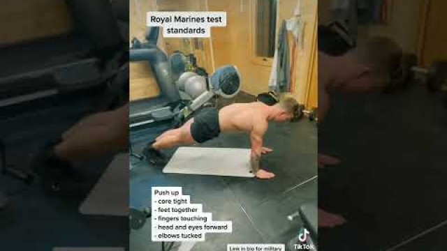 'Royal Marines tests standards #royalmarinecommando #fitness #royalmarines #conditioning #running'