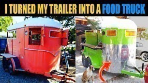 'Food Truck- How I Converted My Old Horse Trailer Into An Ice Cream Food Truck Buisness|NW Ep. 32'