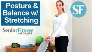 'Senior Fitness - Posture and Balance Exercises with Stretching'