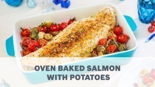 'Oven Baked Salmon with Potatoes Recipe – Cooking with Bosch'