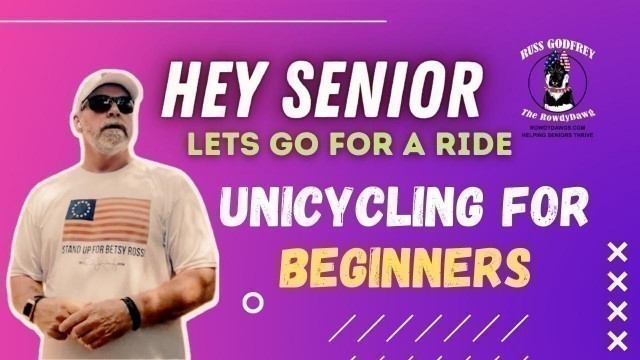 'Senior Fitness Routine || Unicycling for beginners || Senior Health and Fitness || Walking Exercises'