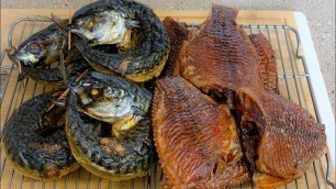 'HOW TO SMOKE MACKEREL & TILAPIA FISH IN THE OVEN'