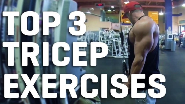 'TOP 3 TRICEP EXERCISES! - Josef Rakich'