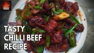 'Chilli Beef Recipe - Easy Chinese Restaurant Style Chilli Beef Recipe'