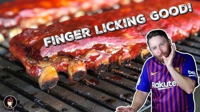 'How To Smoke Ribs On A Wood Pellet Grill | Z Grill\'s Wood Pellet Grill | Best Rib Recipe!'