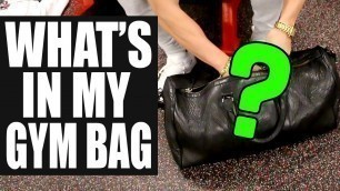 'Josef Rakich | What\'s In My Gym Bag? (28 Items!)'