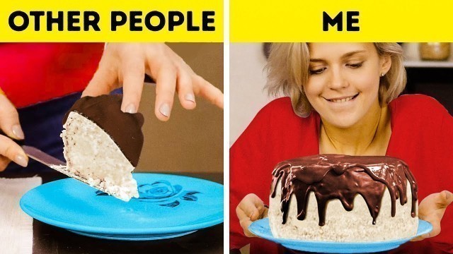 '27 FOOD TRICKS YOU CAN RELATE TO || SECRETS, HABITS, JOKES'