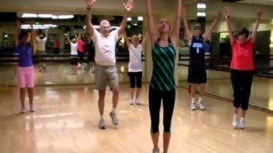 'Senior Fitness Class \"Joy To The World\" Dance Routine'