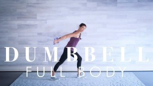 'Senior & Beginner Workout -30 Minute Full Body Weight Training with Dumbbells'