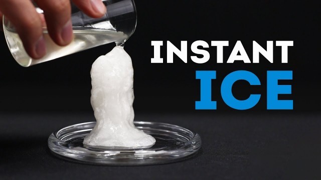 '10 Crazy Ice Experiments & Tricks'