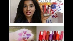 '7 Heaven\'s Photogenic Chubby Lip Crayon Review & Lip Swatches I The Mumbai Dreamer I'