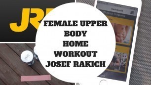 'Upper Body Home Workout | Josef Rakich Fitness'