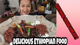 'Where to eat in ABU DHABI| Eating Raw beef, Ethiopian food, Where to eat in U.A.E'