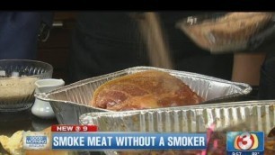 'How to smoke meat without a smoker'