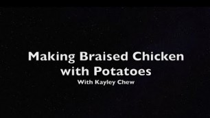 'Making Braised Chicken and Potatoes'