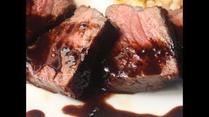 'Balsamic Beurre Noir - Balsamic Garlic Butter Sauce Recipe'