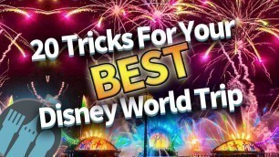 '20 Tricks for Your BEST Disney World Trip'