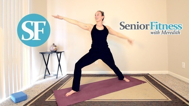 'Senior Fitness - Yoga Flow Exercise (With Modifications)'