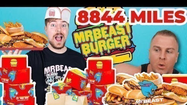 'WE FLEW 14,233KM TO TRY MR.BEAST BURGERS! (MUKBANG)'