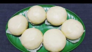 'Chinese Steamed Buns with Red Beans recipe in Tamil (Pau) | Thanjavur Samayal'