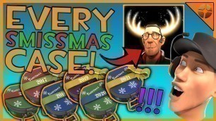 'UNBOXED THE BEST UNUSUAL EFFECT! UNBOXING ALL WINTER COSMETIC CASES - TF2 Weekly Unboxing'