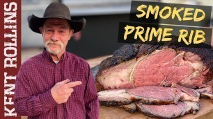 'Smoked Prime Rib | How to Smoke a Standing Rib Roast'