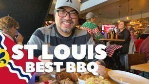 'Trying St. Louis best barbecue | Salt and Smoke vs. Pappy\'s | St. Louis Food & Travel'