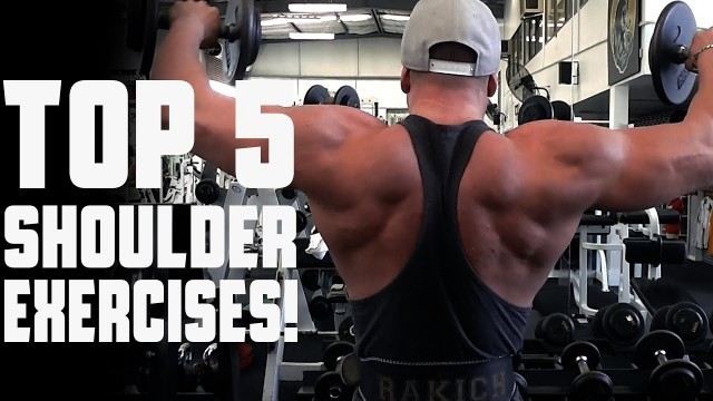 'TOP 5 SHOULDER EXERCISES! - Josef Rakich'