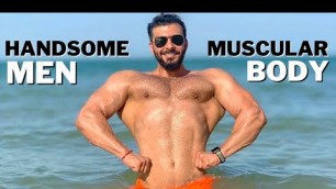 'Handsome Men | Muscular Body | Fitness Video'