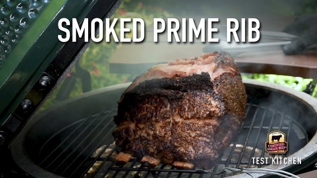 'How to Smoke Prime Rib on the Big Green Egg'