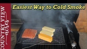 'Easiest & Cheapest Way to Cold Smoke Food'