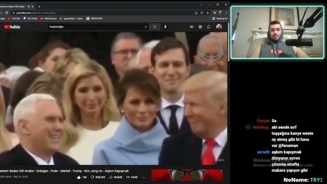 'Ege Fitness \"Trump Kız Tavlama\" İzliyor! - Ege Fitness Twitch'