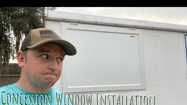 'Concession Window Installation - Poor Man’s Food Truck'