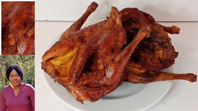 'How To Smoke/Dry  Chicken In The Oven. (Nigeria Recipe)'