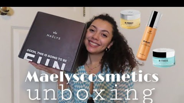 'Maelys Cosmetics UNBOXING / HAUL'