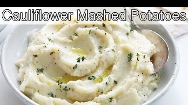 'How to Make Cauliflower Mashed Potatoes'