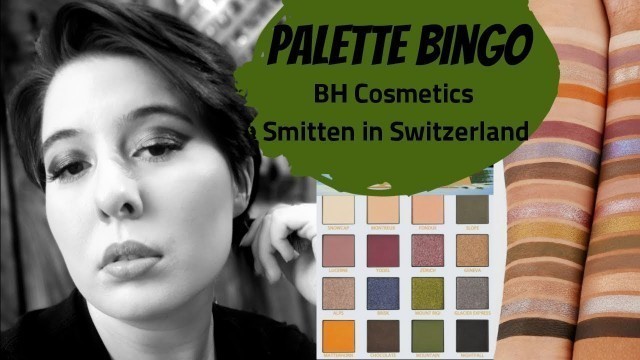 'SURPRISE EYESHADOW LOOK | PALETTE BINGO using BH Cosmetics Smitten in Switzerland | Rocker Chick'