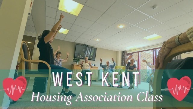 'West Kent Housing Association Dance Class - Senior Fitness Over 60\'s || Rosaria Barreto'