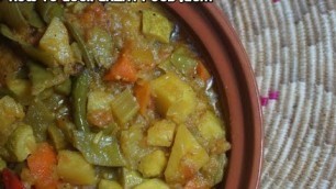 'Ethiopian Food Mixed Vegetable Vegan Mild Stew - alicha recipe'