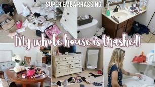 'EXTREME CLEAN WITH ME | WHOLE HOUSE CLEANING MOTIVATION 2019 | Lauren Midgley'