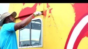 'How i hand painted a food truck!'