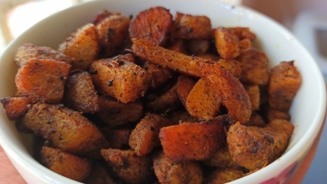 'Koorkan kilangu fry | siru kilangu poriyal in tamil | Chinese potato fry recipe in tamil'