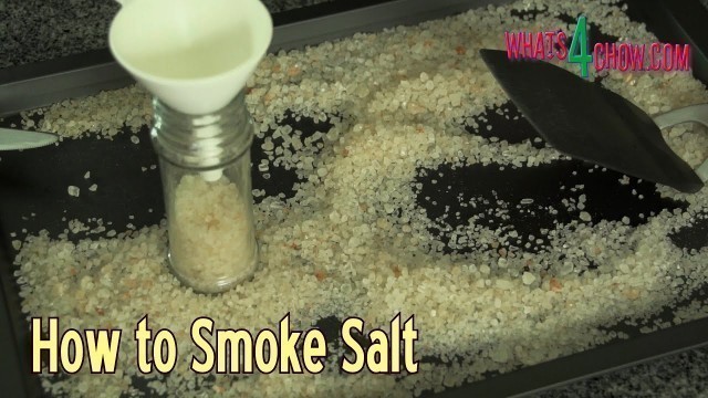 'How to Smoke Salt - Part 5 of Smoking and Curing Foods - Smoke Daddy Cold Smoke Generator'