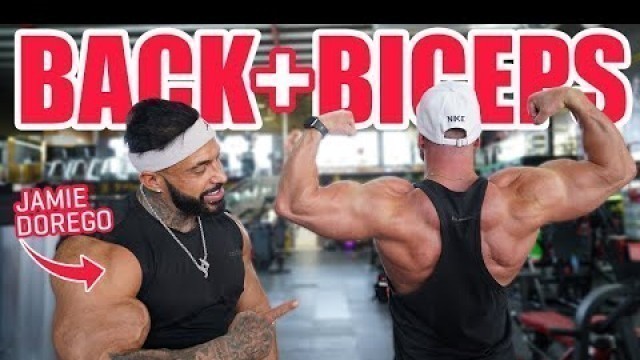 'Back Workout Josef Rakich & Jamie Dorego IFBB PRO!'