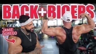 'Back Workout Josef Rakich & Jamie Dorego IFBB PRO!'