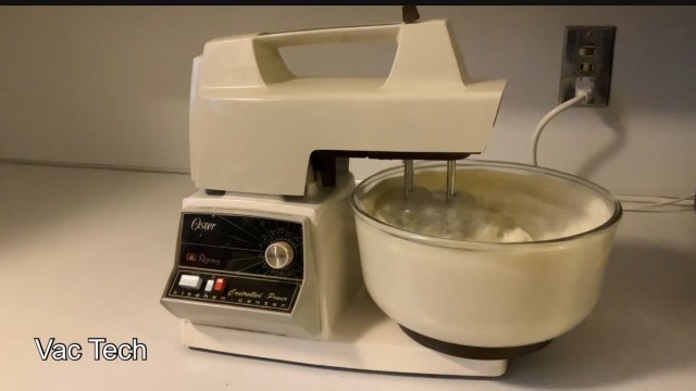 '1980\'s Oster Regency Kitchen Center - Making Mashed Potatoes'