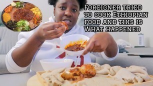 'Trying  | *ETHIOPIAN food* | for the first time | Clean with me| Living in STOCKHOLM vlog 2021'